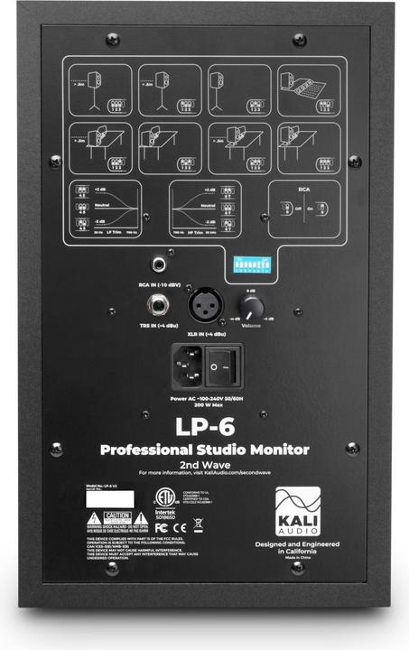 Immagine prodotto Kali Audio Monitor da studio LP-6 2nd Wave (Attivo, 1 pz., 1x 40 W)