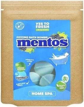 mentos Bath Bombs Blackberry & Bergamot 5X50G