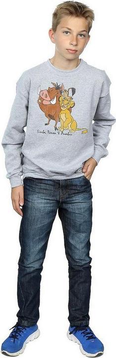 Image du produit The Lion King Sweat-shirt classique Simba Timon & Pumba pour garçons (140, 146)
