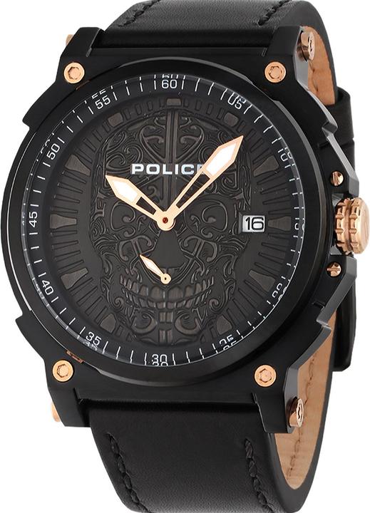 Police PL15728JSB.02 Compass Herren 48mm 3ATM (Analoguhr, 48 mm)