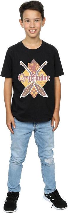 Immagine prodotto Gryffindor Lozenge Maglietta Ragazzi (140, 146)