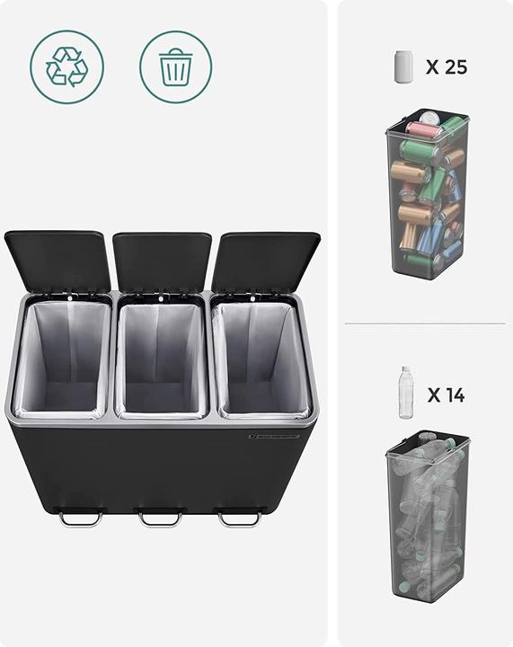 Image du produit Songmics Rubbi (18 l)