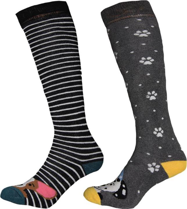 Image du produit Simply Essentials Chaussettes Femme Chiens Welly (pack de 2) (lot de 2, 37 - 40.5)