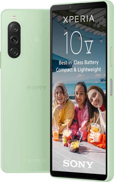 Actual product image Sony Xperia 10 V (128 GB, Say Green, 6.10", SIM + eSIM, 48 Mpx, 5G)