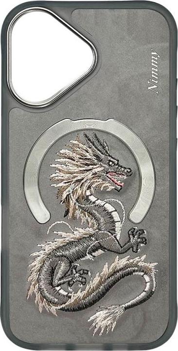 Immagine prodotto Nimmy Dragon MagSafe case for iPhone 16 grey (Apple iPhone 16)