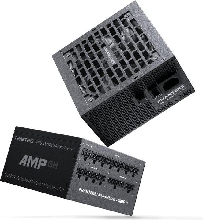Phanteks AMP GH 1200W 80 PLUS Platinum Netzteil, PCIe 5.1, ATX 3.1 - 1.200 Watt, schwarz (1.20 W)