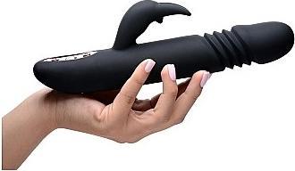 Actual product image Shots Royal Rabbits Bunny Thrust 10X Thrusting Rabbit Vibrator