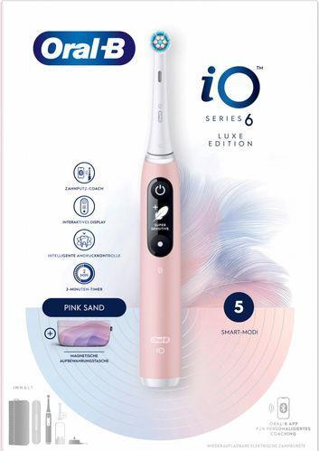 Produktbild Oral-B Elektrische Zahnbürste iO Series6 Pink Sand (Oszillierende Zahnbürste)