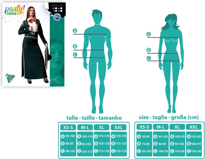 Produktbild Carnival Toys Verkleidung Damen Mariachi (XXL)