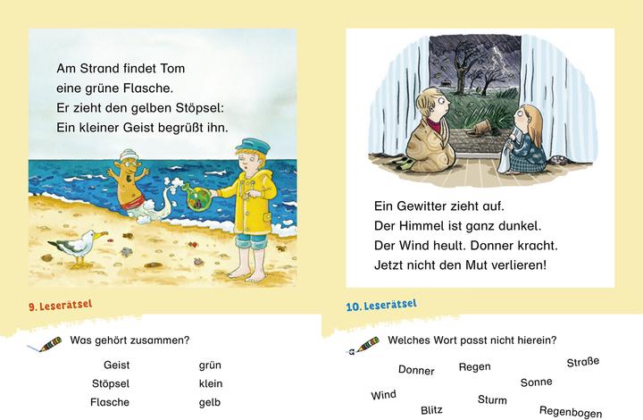 Actual product image Duden Leseprofi – Spannende Leserätsel zum Schulstart: Abenteuer und Magie, 1. Klasse (German, Susanna Moll, 2024)