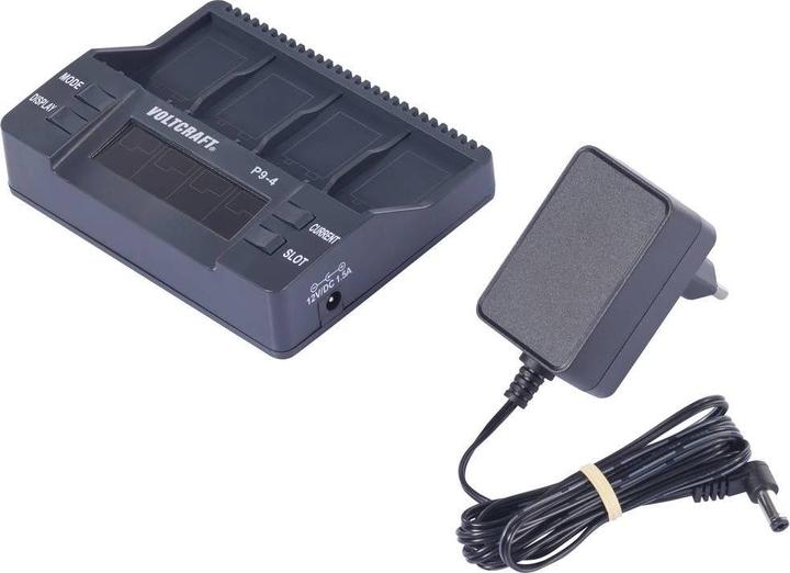 Immagine prodotto Voltcraft P9-4 (1 pz., 9V Block, Caricabatterie senza batteria)