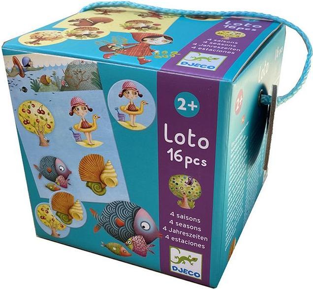 Produktbild Djeco Lotto 4 Jahreszeiten (Multilingual)