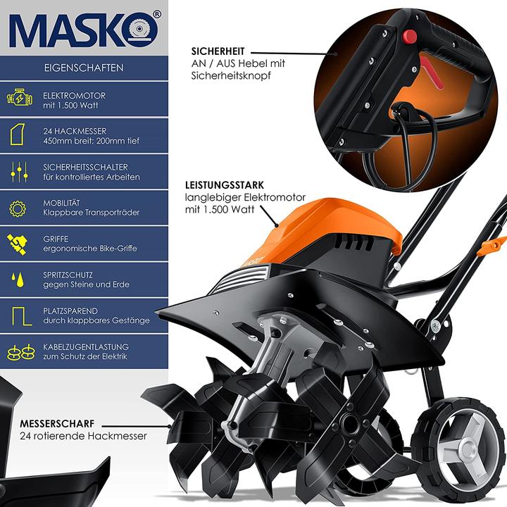 Produktbild Masko Motorhacke