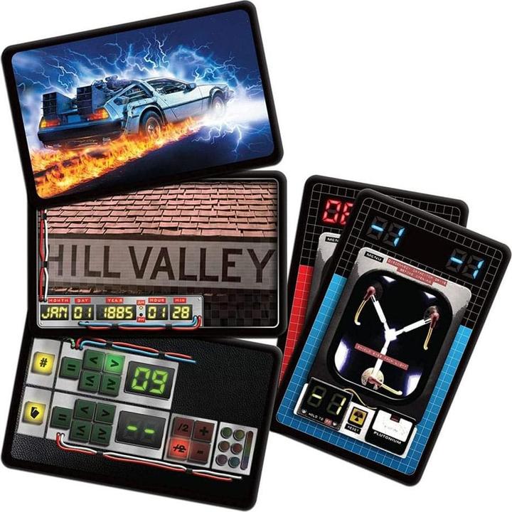 Produktbild Cartamundi Zurück in die Zukunft Shuffle Strategiespiel Retro