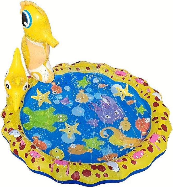 Immagine prodotto Activity Board Tappeto gonfiabile per bambini per schizzi d'acqua - divertimento all'aperto con bastone girevole