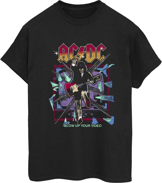 AC/DC Blow Up Your Video Jump Baumwolle Boyfriend TShirt