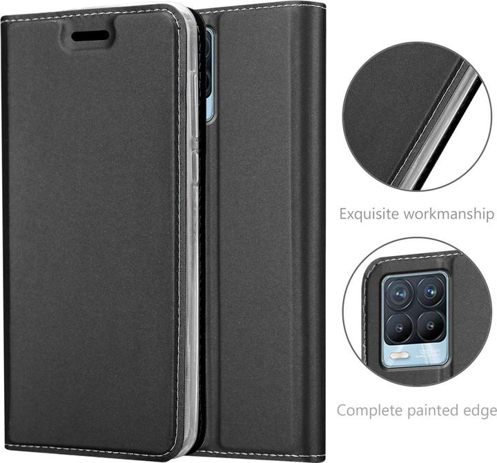 Actual product image Cadorabo Classy Book Case for Realme 8 4G / 8 PRO (Realme 8 Pro, realme 8)