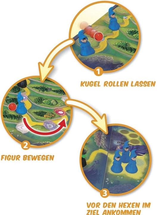 Produktbild Amigo Kinderspiel Zauberberg (Deutsch, Französisch, Italienisch)
