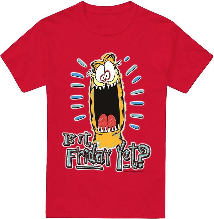 Immagine prodotto Garfield Friday Maglietta Uomo (XL)