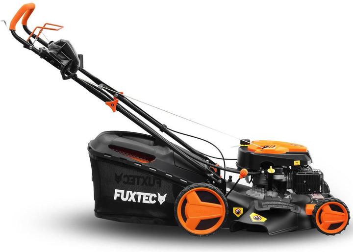 Immagine prodotto Fuxtec Tagliaerba a benzina con avviamento elettrico zipgo® (Batteria ricaricabile)