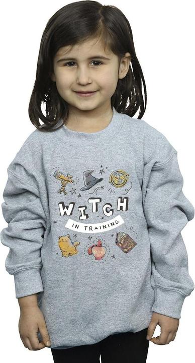 Actual product image Girls Witch In Training Sweatshirt (116)