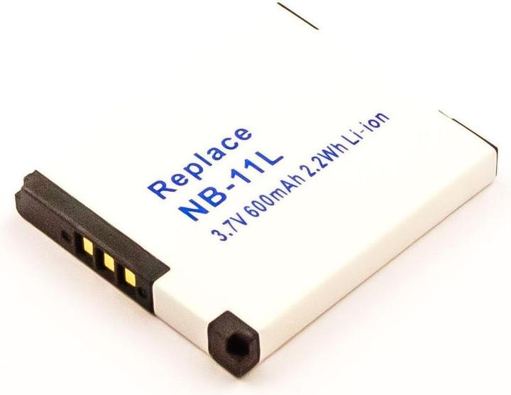 Image du produit AGI Batterie compatible avec Canon IXUS 165 - Batterie - 600 mAh (Batterie)
