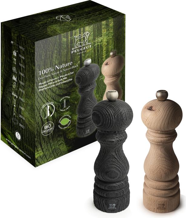 Actual product image Peugeot Paris Duo Nature (Pepper, Salt)
