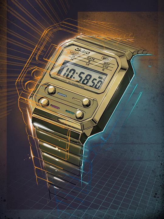 Immagine prodotto Casio Vintage (Orologio digitale, 40.70 mm)