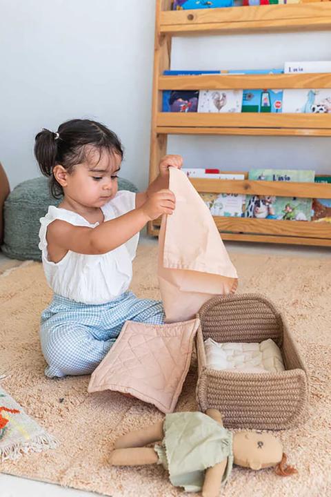 Actual product image Lorena Canals Mini Lorena Nari doll set