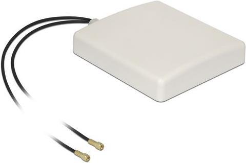 Immagine prodotto Delock Antenna LTE/HSPA/GSM, 2x connettore SMA (GSM, WiFi, Lora, 3G, 2G)