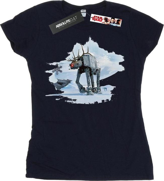 Image du produit Star Wars - T-shirt CHRISTMAS AT-AT REINDEER - Femme (S)