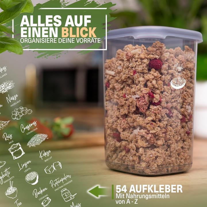 Produktbild Viwares Vorratsdosen-Set (36 Stück) (1.75 l)