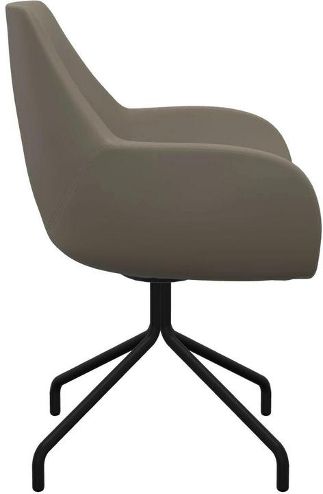 Image du produit Profim Chaise rembourrée Fan 10H Noir, Beige-Gris