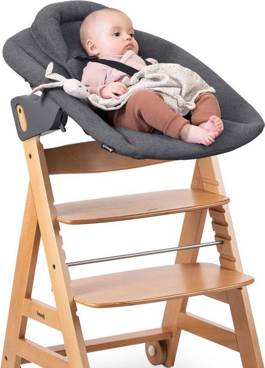 Image du produit Hauck Chaises hautes Beta Plus Natural 5-pièces Newborn Set - Chaise haute + (Chaise haute)