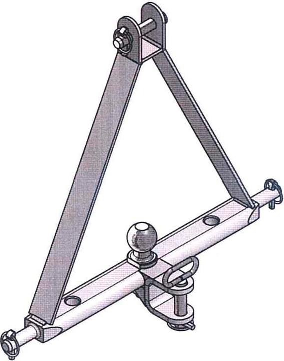 Image du produit Dema Rail agricole 610 mm cat 1