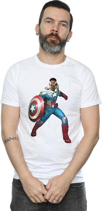 Immagine prodotto Falcon Is Captain America Maglietta Uomo (M)