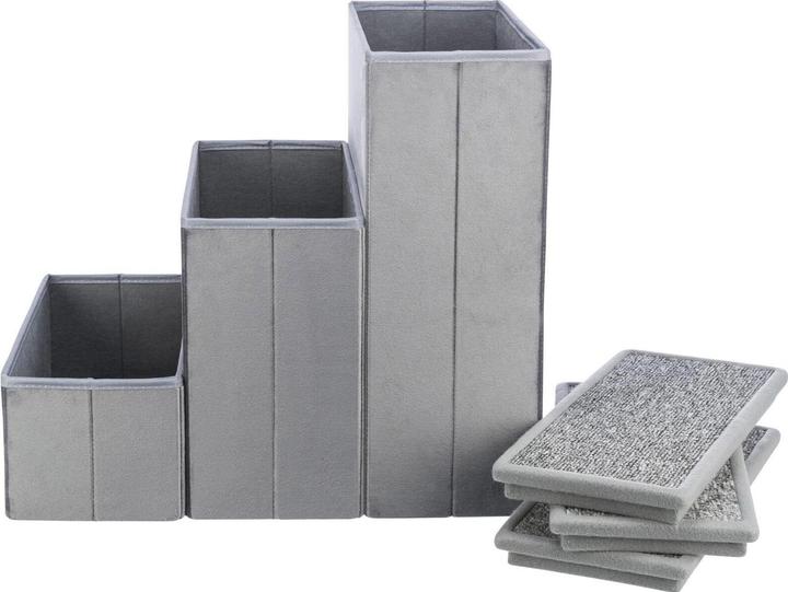 Actual product image Trixie Stairs with storage space (50 cm, Grey)