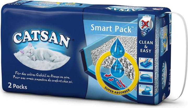 Image du produit Catsan Hygiene Plus Smart Pack™ (Ne s'agglomère pas, Biodégradable, Neutralisant, 3.90 kg)