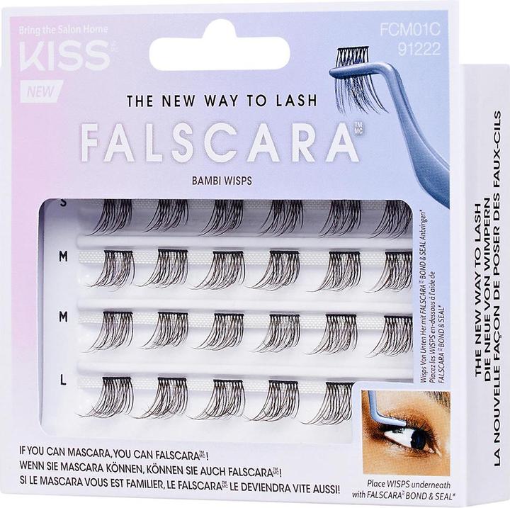 Produktbild KISS Lashes - Falscara Eyelash Wisp Multi - Bambi (Künstliche Wimpern)