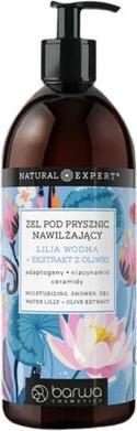 Actual product image Barwa Natural Expert Moisturizing Shower Gel Water Lily with Extract (480 ml)