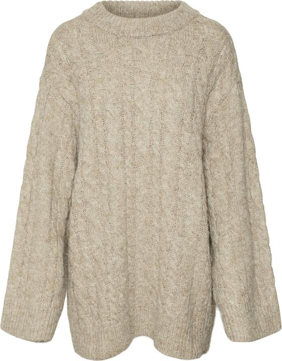 Vero Moda VMCOBALT LS O-NECK PULLOVER EXC Strickpullover
