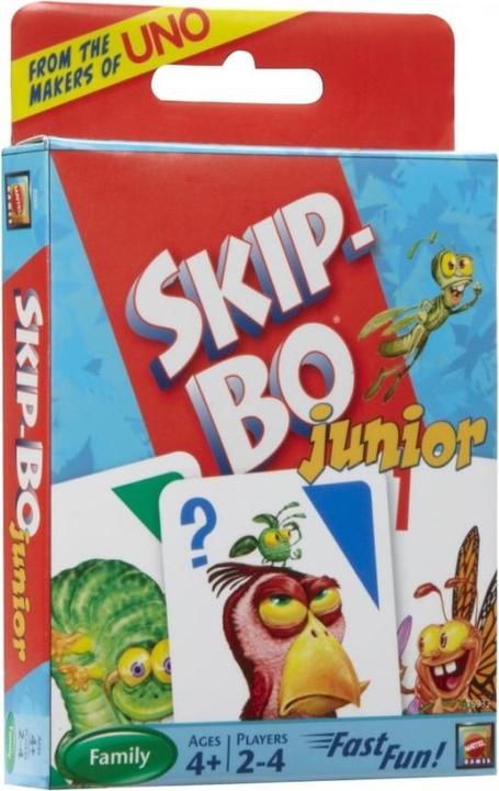 Actual product image Mattel Games Skip-Bo Junior Card Game (German, French, Italian)