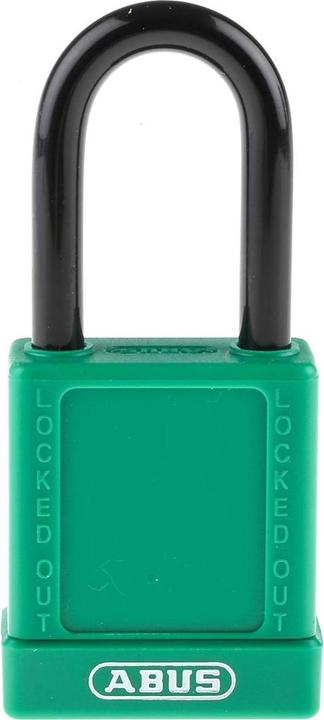 Actual product image Rs Pro Green Non Conductive Safety Padlock,Std.