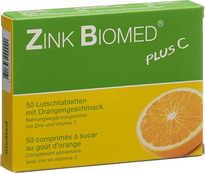 Immagine prodotto Biomed Zink plus C (1 Pezzo/i, Pillole, 40 g)