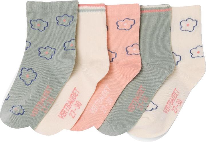 Image du produit Vertbaudet 5er-Pack Mädchen Socken Blumen (Pack de 5, 31, 34)