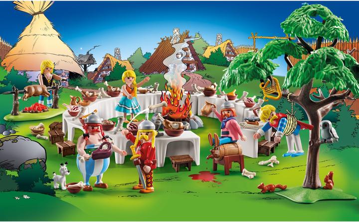 Immagine prodotto Playmobil Il banchetto del villaggio (71827, Playmobil Asterix)