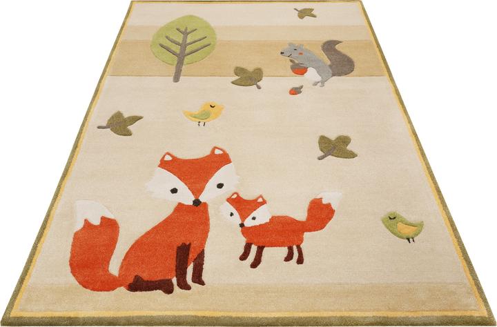 Actual product image Esprit Carpet E-Fox in the woods (133 x 200 cm)