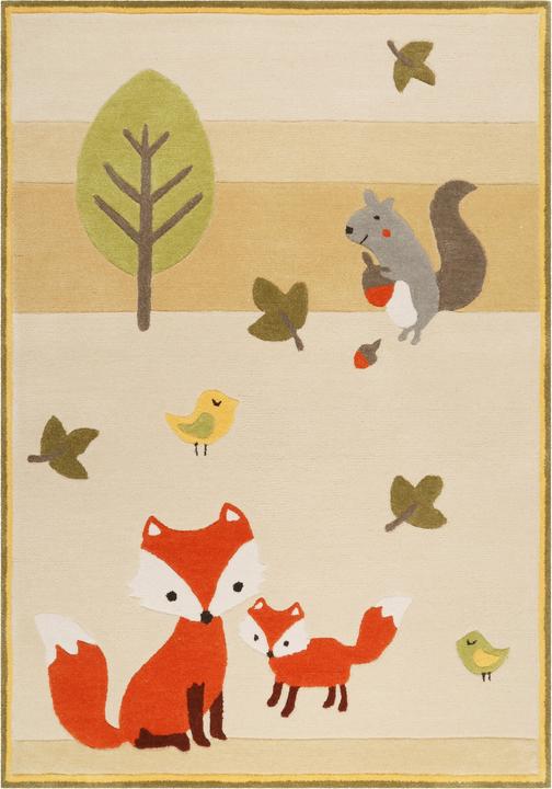 Actual product image Esprit Carpet E-Fox in the woods (133 x 200 cm)