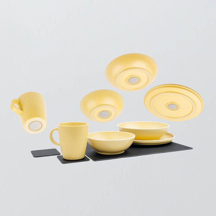 Immagine prodotto Silwy Magnet-Kunststoff-Geschirrset Dolomit Yellow, Produkttyp