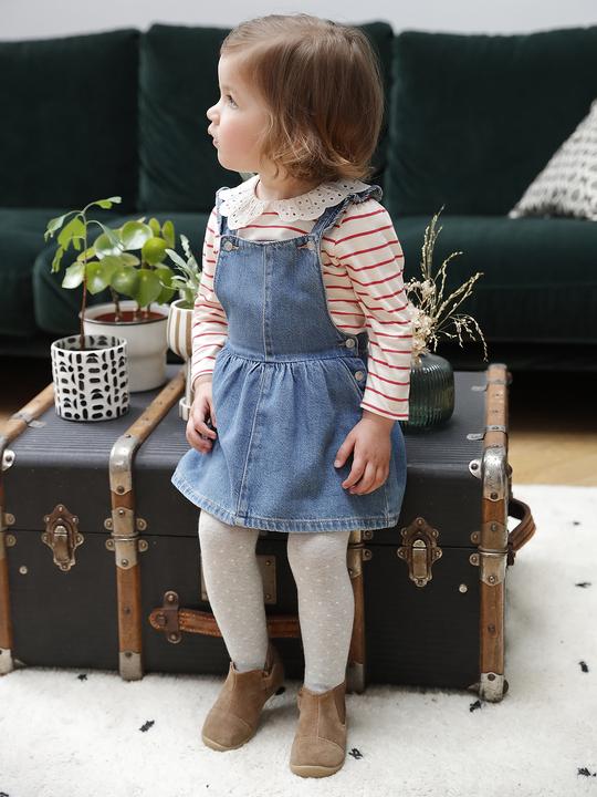 Immagine prodotto Vertbaudet Baby Jeans-Latzkleid Oeko-Tex (62)